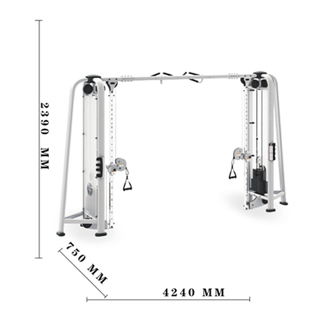 8024十字架拉力訓練器